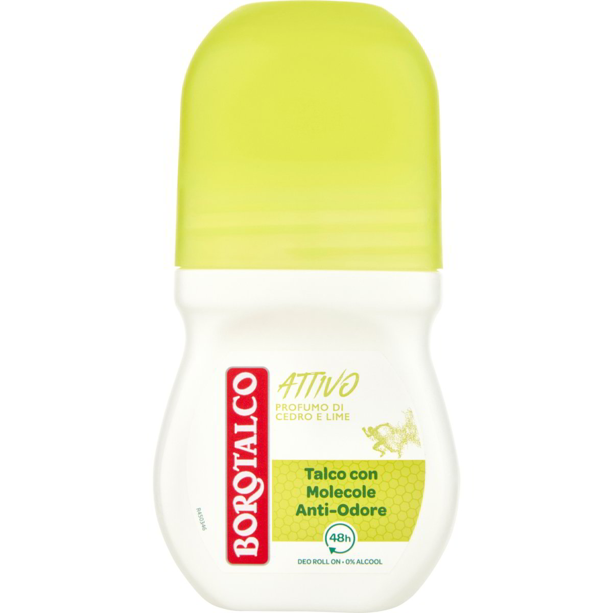 Borotalco Deodorante Roll-On Attivo Profumo Di Cedro E Lime 50 Ml