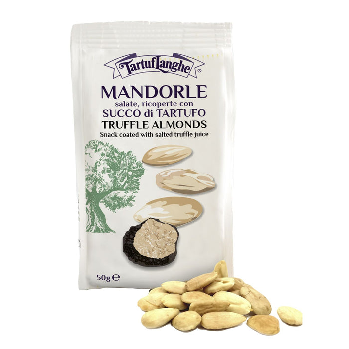 MANDORLE RICOPERTE CON SUCCO DI TARTUFO 50g
