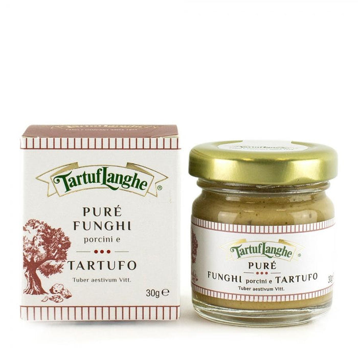 Purè di Funghi Porcini 73% e Tartufo Estivo 30g