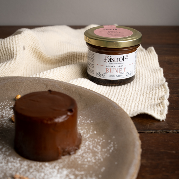 Bunet - Dessert Piemontese al Cacao e Amaretti 90g