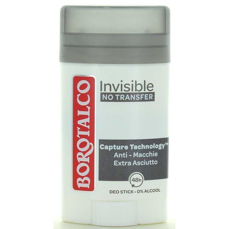 Borotalco Deodorante Stick Invisible Anti Macchie 40 Ml