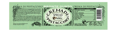 Crema di Pistacchio Spread Bronte Gusto – L’Autentico Oro Verde Italiano (41.5% Pistacchi)