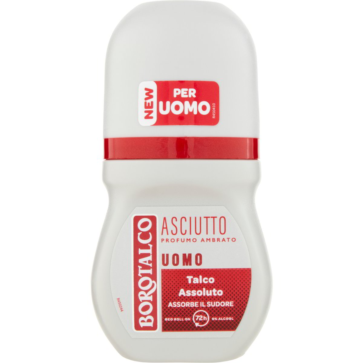 Borotalco Deodorante Uomo Roll-On Asciutto Profumo Ambrato 50 Ml