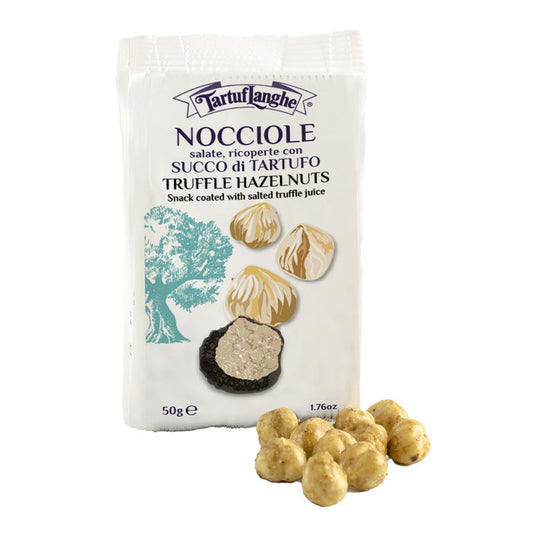 NOCCIOLE RICOPERTE CON SUCCO DI TARTUFO 50g