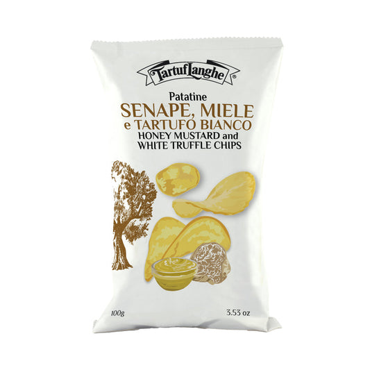 CHIPS SENAPE, MIELE E TARTUFO BIANCO 100g