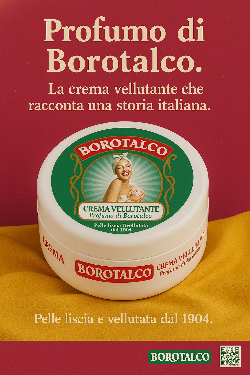 Borotalco - Crema vellutante - 150 ml